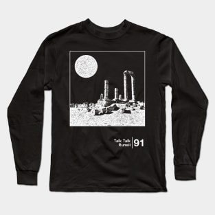 Talk Talk - Runeii / Minimal Style Graphic Artwork Design Long Sleeve T-Shirt